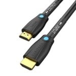 Câble HDMI Vention AAMBJ 5m 2.0 4K60Hz Connecteurs Or Noir