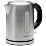 Hervidor de Agua Orbegozo KT 6023 2200W 1L Acero Inoxidable Base 360° Filtro Extraíble