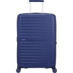 Maleta American Tourister FastForward Spinner 68cm Expansible 4 Ruedas Púrpura Anochecer 67/77L