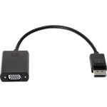 Adaptateur HP DisplayPort vers VGA 0,2 m Macho-Femelle Cobre pour Portables d'Entreprise