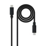 USB-C-Kabel USB 2.0 Nanocable 3A 1,5 m Schwarz USB-C/M-USB-C/M USB-C-Kabel Nanocable 3A 1,5 m Schwarz USB-C/M-USB-C/M
