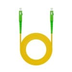 Cable de Fibra Óptica Nanocable 10.20.0020 SC/APC a SC/APC G657A2 Monomodo Simplex 20m LSZH Amarillo Cable de Fibra Óptica Nanocable 10.20.0020 SC/APC a SC/APC G657A2 Monomodo Simplex 20m LSZH Amarillo