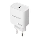 Cargador USB-C Nanocable 20W/Blanco/Universal/1xUSB-C Cargador USB-C Nanocable 20W/Blanco/Universal/1xUSB-C