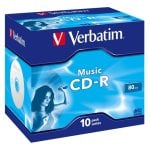 Music CD-R Verbatim 16x 700MB Jewel Case 10er Pack Music CD-R Verbatim 16x 700MB Jewel Case 10er Pack Music CD-R Verbatim 16x 700MB Jewel Case 10er Pack Music CD-R Verbatim 16x 700MB Jewel Case 10er Pack