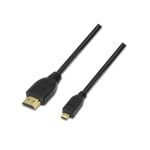 Micro HDMI Kabel AISENS A119-0116 0,8m 3D Ethernet High Speed Schwarz