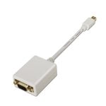 Conversor Mini DisplayPort a VGA Aisens A125-0136 15cm Blanco Plug and Play RoHS
