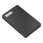 Externe Festplattenbox 2.5" SATA USB-C AISENS ASE-2541B ABS Schwarz USB3.1 Gen1