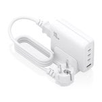 GaN USB-C Ladegerät AISENS ASCH-140W4P055-W 140W 3x USB-C PD3.1 1x USB-A Weiß