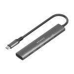 Dock USB-C AISENS ASUC-5P022-GR 1x HDMI 2x USB-A 1x USB-C Datos 1x USB-C PD 100W Gris 15cm Dock USB-C AISENS ASUC-5P022-GR 1x HDMI 2x USB-A 1x USB-C Datos 1x USB-C PD 100W Gris 15cm