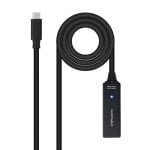 Cable Alargador USB Tipo-C Nanocable 10.01.1311 5m 3.2 Gen1 Amplificador Cable Alargador USB Tipo-C Nanocable 10.01.1311 5m 3.2 Gen1 Amplificador