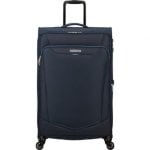 Mala Grande American Tourister SummerRide Spinner 80cm Azul Marino 4 Rodas Expandível TSA Mala Grande American Tourister SummerRide Spinner 80cm Azul Marino 4 Rodas Expandível TSA
