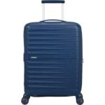 Maleta de Cabina American Tourister FastForward Spinner 55cm 4 Ruedas Expansible Azul Marino