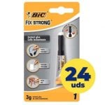 Caja de Colle en Tube Bic Fix Strong/3g/24 unités Colle Instantanée