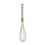 Batidor Bra Prior A197001 Silicone Acier Inoxydable 31 cm Résistant à 200°C
