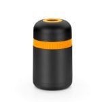 Termo para Alimentos Bra Enjoy Efficient A198102 0,8L Preto Laranja Aço Inoxidável