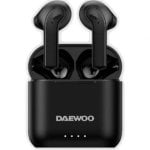 Auriculares Daewoo inalámbricos Bluetooth 5.4 con estuche de carga y autonomía 30h negros Auriculares Daewoo inalámbricos Bluetooth 5.4 con estuche de carga y autonomía 30h negros