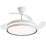 Ventilador de Techo Daewoo DW5007 30W 3 Aspas Retráctiles 6 Velocidades LED Regulable Control Remoto APP 42"