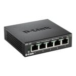 D-Link DES-105 Switch 5x Portas Não-Gerido 10/100Mbps Full Duplex Metálico