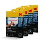 Kodak Fundas Plastificadas A4 Window Stick – Pack De 4 X 10 Unidades (20 En Total), 150 Micras, Autoadhesivas, Tamaño A4 – Modelo Kd-lma4rw-pk10c – Fáciles De Usar Y Sin Máquina