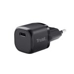 Trust Maxo USB-C PD 20W Ultrakompaktes Ladegerät 1x USB-C PPS Schwarz