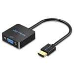 Conversor Vention ACPBB HDMI Macho a VGA Hembra 1080P 0.15m Negro Conversor Vention ACPBB HDMI Macho a VGA Hembra 1080P 0.15m Negro