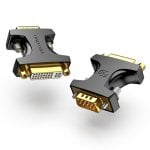 Adaptador Vention DDDB0 VGA Macho - DVI (24+5) Hembra Preto Adaptador Vention DDDB0 VGA Macho - DVI (24+5) Hembra Preto
