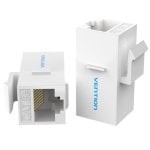 Adaptador RJ45 Vention VDD-B07-W Cat5e UTP Hembra/Hembra Blanco ABS 8P8C Adaptador RJ45 Vention VDD-B07-W Cat5e UTP Hembra/Hembra Blanco ABS 8P8C