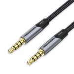 Vention Cable Estéreo BAQHD Jack 3.5mm Macho - Jack 3.5mm Macho - 50cm - Gris Vention Cable Estéreo BAQHD Jack 3.5mm Macho - Jack 3.5mm Macho - 50cm - Gris