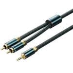 Câble Audio Vention BCSGF RCA 2x Macho - Jack 3.5 Macho/1m/Vert et Noir Câble Audio Vention BCSGF RCA 2x Macho - Jack 3.5 Macho/1m/Vert et Noir