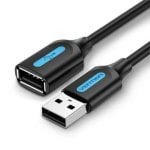 USB Verlängerungskabel Vention CBIBG USB 2.0 1,5m Schwarz USB Verlängerungskabel Vention CBIBG USB 2.0 1,5m Schwarz