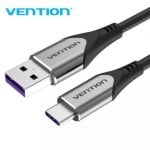 Cavo USB 2.0 Tipo-C Vention COFHD 5A 480Mbps 50cm Grigio Cavo USB 2.0 Tipo-C Vention COFHD 5A 480Mbps 50cm Grigio