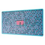Protector de escritorio textil impermeable alta densidad bordes reforzados base antideslizante