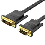 Cavo Convertitore Vention EABBG DVI Maschio - VGA Maschio 1,5m Nero Cavo Convertitore Vention EABBG DVI Maschio - VGA Maschio 1,5m Nero Cavo Convertitore Vention EABBG DVI Maschio - VGA Maschio 1,5m Nero Cavo Convertitore Vention EABBG DVI Maschio - VGA Maschio 1,5m Nero