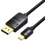 Cabo Conversor Vention HAABI Mini DisplayPort para DisplayPort 3m Preto Cabo Conversor Vention HAABI Mini DisplayPort para DisplayPort 3m Preto Cabo Conversor Vention HAABI Mini DisplayPort para DisplayPort 3m Preto Cabo Conversor Vention HAABI Mini DisplayPort para DisplayPort 3m Preto
