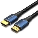 Cable HDMI Vention ALGLH 8K 2.1 2m Azul 48Gbps eARC HDR10+ Chapado Oro Trenzado Cable HDMI Vention ALGLH 8K 2.1 2m Azul 48Gbps eARC HDR10+ Chapado Oro Trenzado