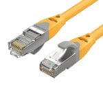 Cabo de Rede RJ45 Vention IBHYH Cat6a 2m Laranja 10 Gbps Cabo de Rede RJ45 Vention IBHYH Cat6a 2m Laranja 10 Gbps