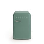 Frigorífico Retro Create R600a compacto 92L/15L Vidrio Templado ECO Estilo Vintage Sage/Plata