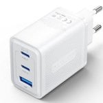 Cargador Vention FERW0-EU 65W 3 Ports USB-C blanc Cargador Vention FERW0-EU 65W 3 Ports USB-C blanc