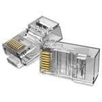 Conector RJ45 IDDR0-50 Cat.6 UTP Policarbonato Transparente Alta Calidad 50 unidades