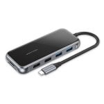 Dock USB-C Vention TFGHB 10 en 1 HDMI 4K VGA Ethernet PD 100W SD Plata Dock USB-C Vention TFGHB 10 en 1 HDMI 4K VGA Ethernet PD 100W SD Plata