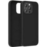 Funda Silicona Vention KUEB0-40 iPhone 14 Pro Max MagSafe Negra Microfibra Premium Funda Silicona Vention KUEB0-40 iPhone 14 Pro Max MagSafe Negra Microfibra Premium