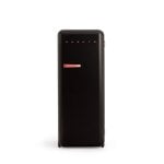 Create - Fridge Retro 281l - Frigorífico De Estilo Retro Negro - 67 - Naranja