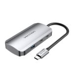 Hub USB-C Vention 5 puertos 5Gbps modelo TNDHB con Power Delivery 100W Hub USB-C Vention 5 puertos 5Gbps modelo TNDHB con Power Delivery 100W