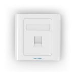 Placa de Pared Vention IFCW0 4 Ports RJ45 Blanc ABS 86 mm