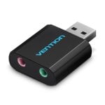 Vention VAB-S17-B Scheda audio USB 2.1 a 16 bit con riduzione del rumore, nera Vention VAB-S17-B Scheda audio USB 2.1 a 16 bit con riduzione del rumore, nera