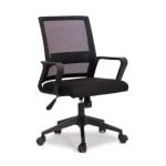 Silla Oficina Meli Ergonómica Reclinable con Reposabrazos y Ruedas Giratorias