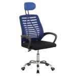 Silla oficina Kontor regulable reposabrazos ergonómica ruedas ligera negra/gris