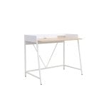 Escritorio Vorce Compacto Elegante Moderno Superficie Amplia Madera Montaje Rápido