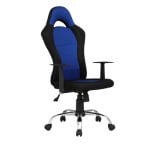 Silla de oficina Silla Laky acero reforzado espuma alta densidad ajustable hasta 120kg azul/gris/rojo Silla de oficina Silla Laky acero reforzado espuma alta densidad ajustable hasta 120kg azul/gris/rojo