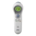 Termómetro Braun BNT300WE Infrarrojo No Touch + Touch Frente Precisión Clínica Luz de Fondo Termómetro Braun BNT300WE Infrarrojo No Touch + Touch Frente Precisión Clínica Luz de Fondo